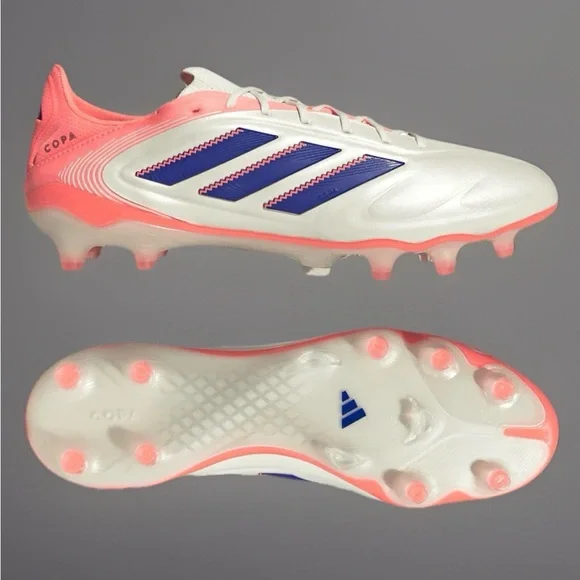 NEW $250 Adidas Men COPA Pure 3 ELITE FG Cleats Football White Soccer Boots 9.5 - Picture 1 of 9
